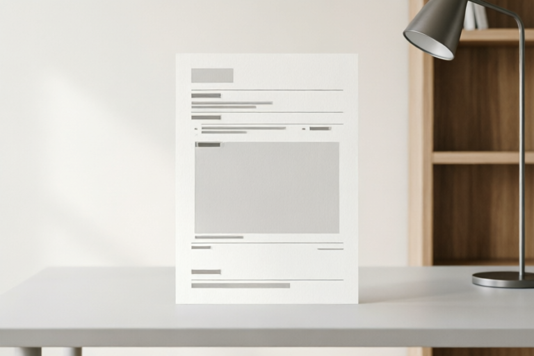 Template for Formal Messages to Superiors