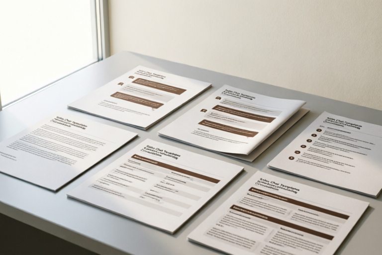 Sales Chat Templates for Effective Marketing Conversations