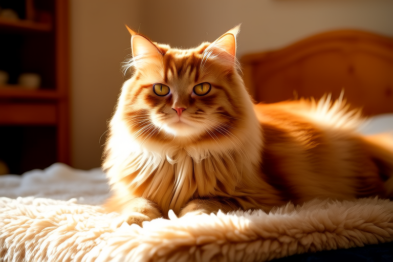 The Cozy World of Orange Cats: From Bedrooms to Viral Sensations