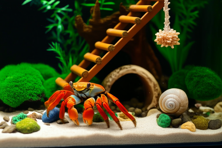DIY Hermit Crab Playground: Fun Activities to Keep Your Crustacean Active