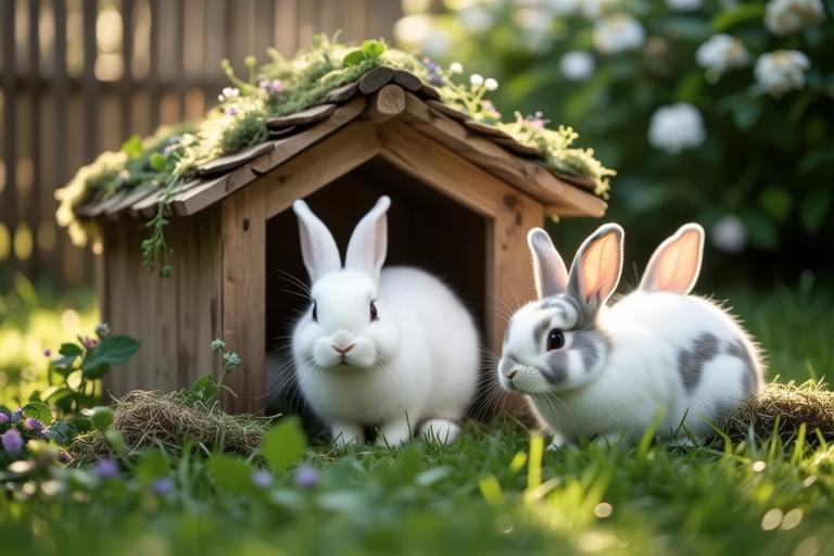 Transform Your Backyard with These Miniature Dutch Dwarf Rabbit Habitats