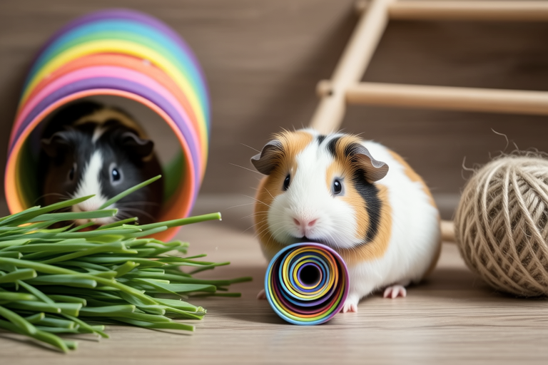 Guinea Pig Playtime: Fun Toys and Activities to Keep Them Active and Engaged